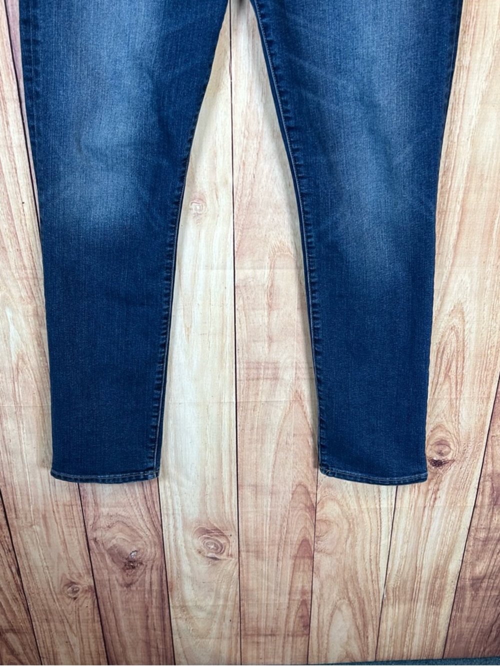 GAP Womens Jeans Sz 31 / 12 Mid Rise Straight Leg  Blue Denim Stretch Pants #225 - Picture 5 of 16
